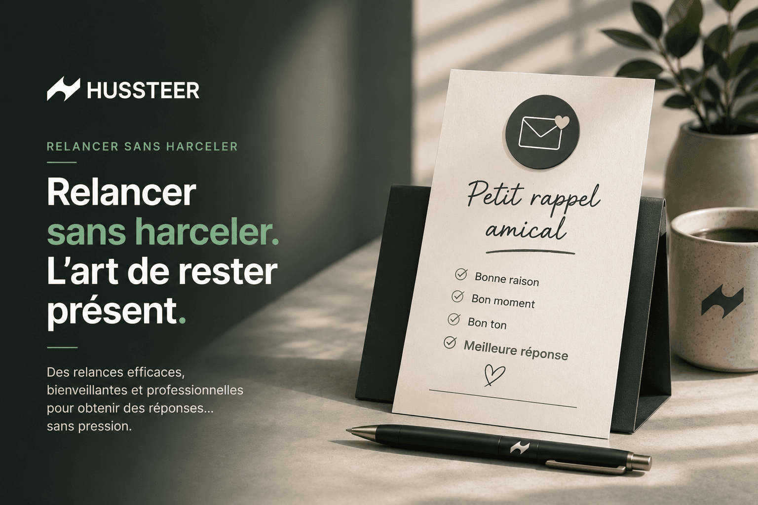 Relancer un acquéreur sans le faire fuir